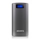 CARGADOR PORTATIL DIGITAL ADATA P20000D, 20,000mAh GRIS