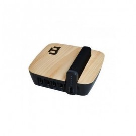 ESTACION DE CARGA BLACKPCS 4000 MAH/5V NEGRO (EPBBL6-4000/5V)