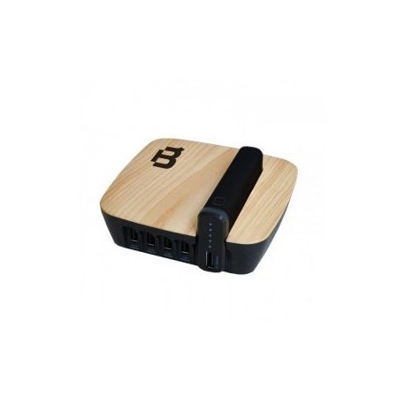ESTACION DE CARGA BLACKPCS 4000 MAH/5V NEGRO (EPBBL6-4000/5V)