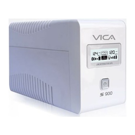 NO BREAK VICA 900VA 500W COLOR BLANCO HOGAR Y OFICINA S900