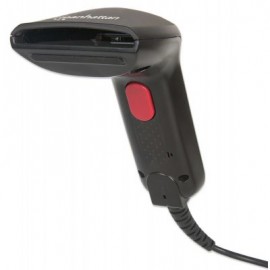 LECTOR CODIGO DE BARRAS MANHATTAN CCD USB NEGRO 178488