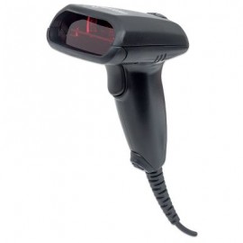 LECTOR CODIGO DE BARRAS MANHATTAN LASER USB NEGRO 177665