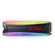 UNIDAD SSD M.2 NVMe ADATA XPG SPECTRIX 256GB AS40G RGB AS40G-256GT-C