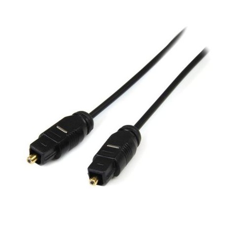 Cable 4.5m Toslink Optico Audio  Digital SPDIF Ngro STARTECH THINTOS15