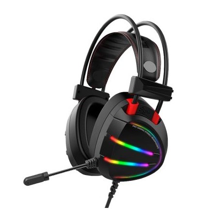DIADEMA GAMER EAGLE WARRIOR QUIMERA RGB USB CONTROL DE VOLUMEN