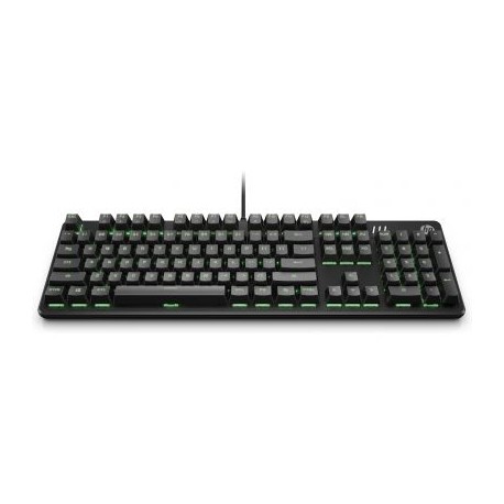 TECLADO MECANICO GAMING HP 500 ILUMINADO RGB 3VN40AAABM