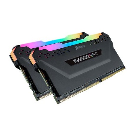 MEMORIA DDR4 CORSAIR VENGANCE RGBPRO 16GB 2666 2X8 CMW16GX4M2A2666C16W