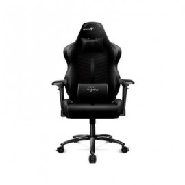 SILLA GAME FACTOR CGC601 XL, PIEL, RECLINABLE, NEGRO