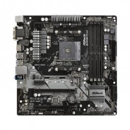 TARJETA MADRE ASROCK B450M PRO4 AM4 MICRO ATX  90-MXB8F0-A0UAYZ
