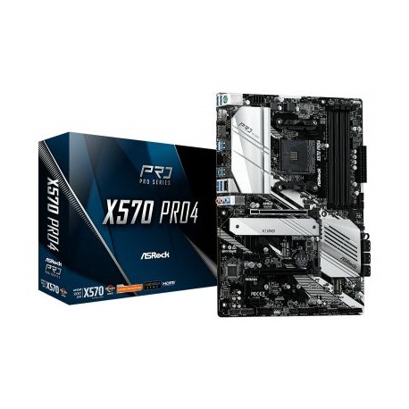 TARJETA MADRE ASROCK X570 PRO4 AM4 ATX