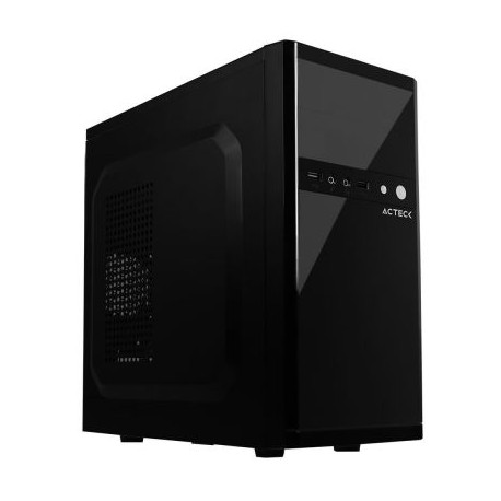 GABINETE ACTECK MICRO ATX MINI/ ITX 500W PERFORMANCE NEGRO AC-929011