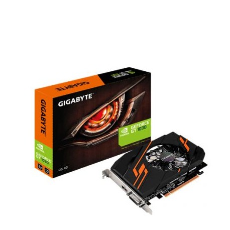 TARJETA DE VIDEO GIGABYTE GEFORCE GT 1030 2GB GDDR5 GV-N1030OC-2GI