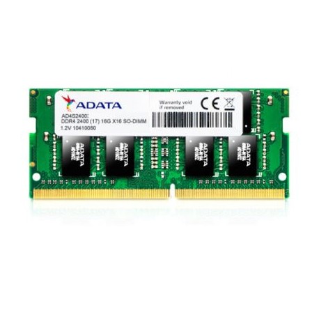 MEMORIA DDR4 ADATA 16GB 2400MHZ SODIMM (AD4S2400716G17-SGN)