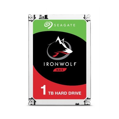 DISCO DURO INTERNO SEAGATE 1TB ST1000VN002 SATA 3.5" IRONWOLF (NAS)