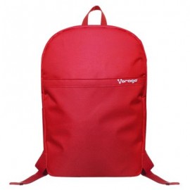 MOCHILA VORAGO BP-100 LAPTOP 15.6" POLYESTER ROJO