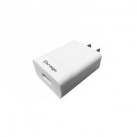 CARGADOR PARED CARGA RAPIDA VORAGO AU-302 QUICK CHARGE 2.4A BLANCO