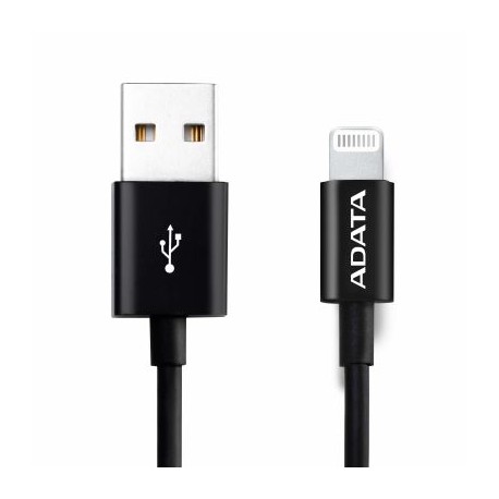 CABLE LIGHTNING ADATA AMFIPL-1M-CBK ADATA AMFIPL-1M-CBK USB 1M