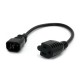 CABLE STARTECH DE PODER PC DE 0.3M PA CK 10 ADAPTADOR NEMA 5 15R A C14