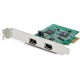 ADAPTADOR TARJETA FIREWIRE PCI E 2 PUERTOS CHIPSET TI TSB82AA2