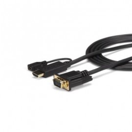 CABLE STARTECH 3M CONVERTIDOR ACTIVO HDMI A VGA 1920X1200 1080P