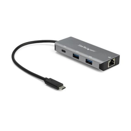 ADAPTADOR HUB USB-C DE 3 PUERT 2X USB-A § USB-C RED 10GBPS