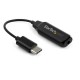 CONVERTIDOR STARTECH DE AUDIO STARTECH USB-C A 3.5MM NEGRO USB-C A AUX