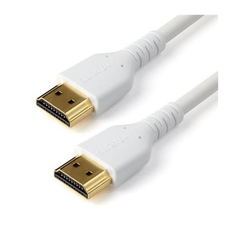 CABLE STARTECH HDMI DE ALTA VELOCIDAD DE 1M CON ETHERNET FIBRA ARAMIDA