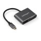 ADAPTADOR DE VIDEO MULTIPUERTO S USB-C DP O VGA 4K 60HZ