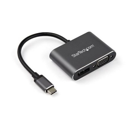 ADAPTADOR DE VIDEO MULTIPUERTO S USB-C DP O VGA 4K 60HZ