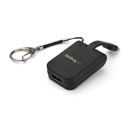 ADAPTADOR USB-C A HDMI PORTATIL 4K 30HZ CON LLAVERO