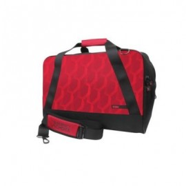MALETA DEPORTIVA PERFECT CHOICE PC-082583 NEGRO C/ ROJO POLIEST