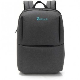 MOCHILA GETTTECH GMS-22002 15.6" STRONG RESISTENTE AL AGUA NEGRO