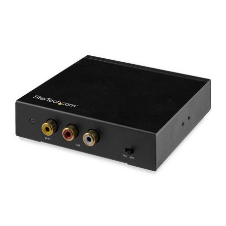 CONVERTIDOR HDMI A RCA STARTECH CON AUDIO-VIDEO COMPUESTO HD2VID2
