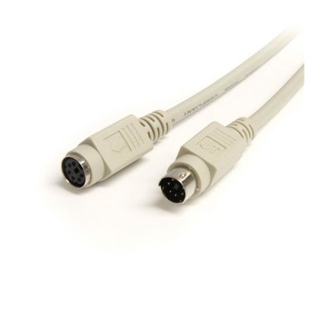 CABLE EXTENSION PS2 STARTECH 1.8M BLANCO KXT102