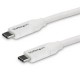 CABLE USB C STARTECH PD 5A USB 2.0 4M BLANCO USB2C5C4MW