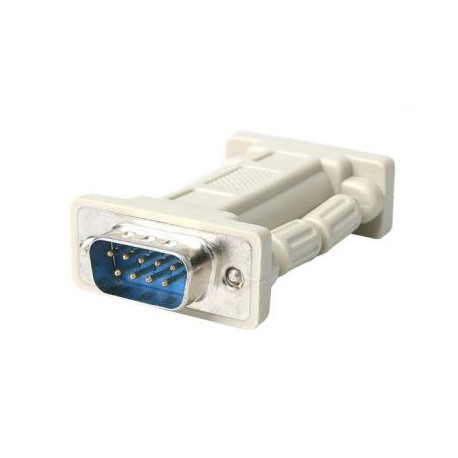 ADAPTADOR SERIAL DB9 STARTECH MODEM NULO MACHO A HEMBRA NM9MF