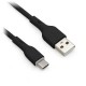CABLE USB TIPO C BROBOTIX 963196 1 M NEGRO