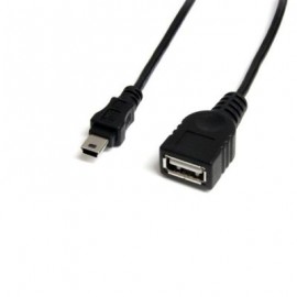 CABLE STARTECH USB A MACHO A MINI-USB B HEMBRA 30CM USBMUSBFM1