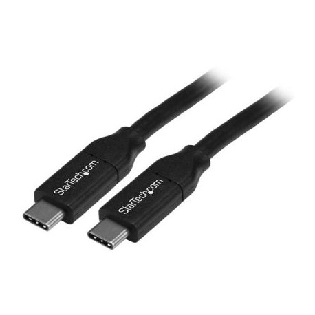 CABLE STARTECH USB C MACHO A USB C MACHO 4M NEGRO USB2C5C4M