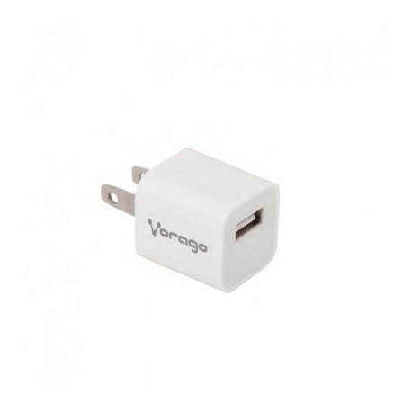 CARGADOR DE PARED VORAGO AU-105 BLANCO