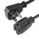 CABLE EXTENSION DE ALIMENTACION STARTECH PLANO 0.45M PACF10118IN