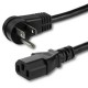 CABLE DE ALIMENTACION STARTECH ACODADO 0.9M PXTR1013