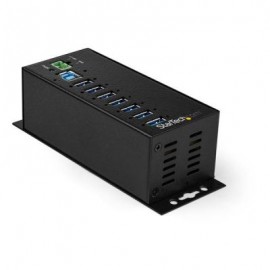 HUB USB STARTECH INDUSTRIAL 7 PUERTOS CON AC HB30A7AME