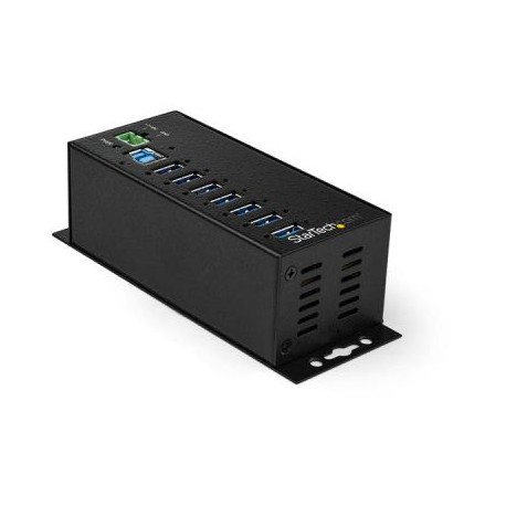 HUB USB STARTECH INDUSTRIAL 7 PUERTOS CON AC HB30A7AME