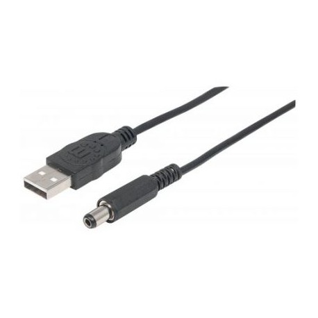 CABLE USB DE ENERGIA MANHATTAN CONECT TIPO M 5.5MM 1M 354202