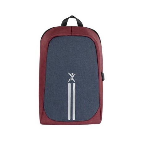 MOCHILA PERFECT CHOICE ANTIRROBO VAULT 15.6" UNIVERSAL ROJA PC-083498