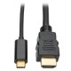 CABLE ADAPTADOR USB 3.1 USB-C HDMI 4K M/M THUNDERBOLT 3 4K 1.83 M