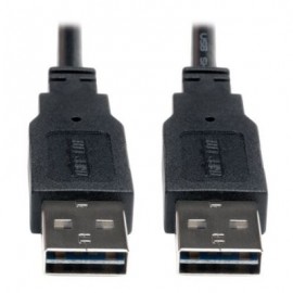 CABLE USB 2.0 ALTA VELOCIDAD UNIV REVERSIBLE M/M 3.05 M Ã¬10PIES+