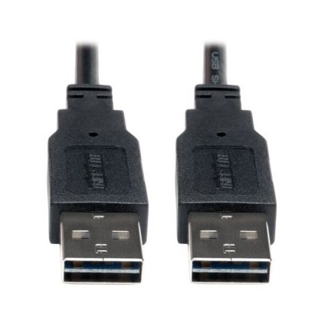 CABLE USB 2.0 ALTA VELOCIDAD UNIV REVERSIBLE M/M 3.05 M Ã¬10PIES+