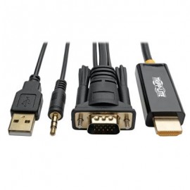 CABLE ADAPTADOR VGA+AUDIO HDMI ENERGIA USB 1920X1080 1.83M